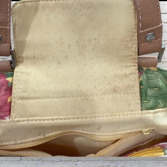 Caribbean Joe Shoulder Handbag Floral Tote Bag - Picture 5 of 8